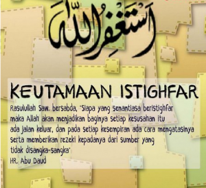 Kehebatan Istighfar 100 x dalam sehari - blog-viralz.blogspot.com